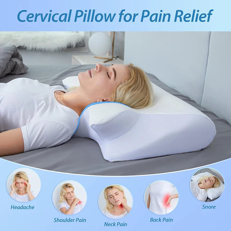ErgoComfort Neck Relief Pillow™