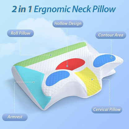 ErgoComfort Neck Relief Pillow™